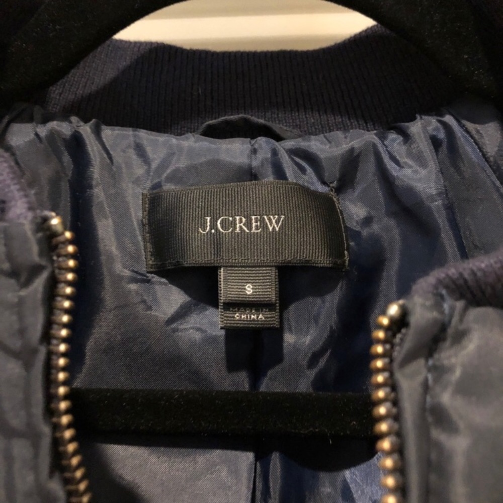 Like New JCrew Bomber - Picture 5 of 5